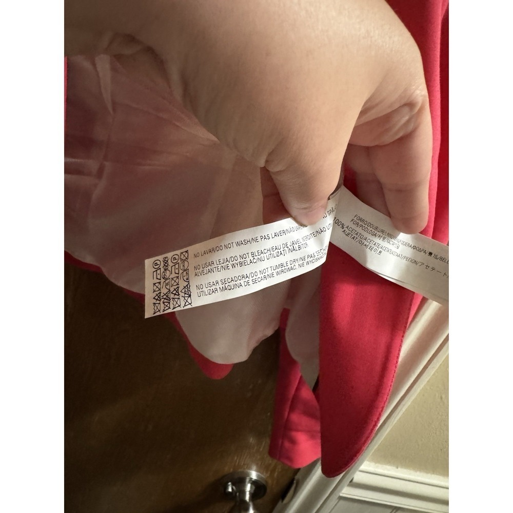 Zara Basic Single Button Blazer Jacket Size XS Fu… - image 9